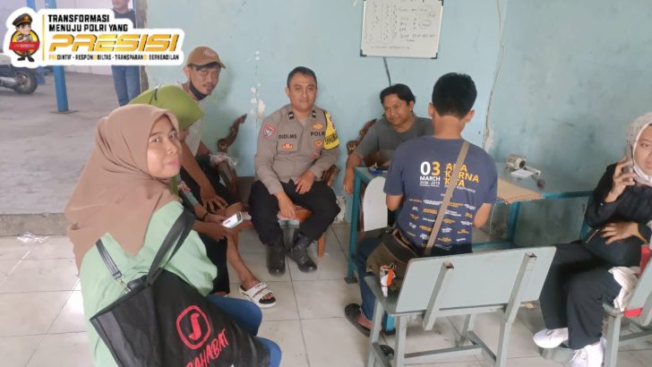 Bhabinkamtibmas Desa Sukanagara Ajak Pengangguran Ikuti Pelatihan Kerja Program Kapolda Poliran