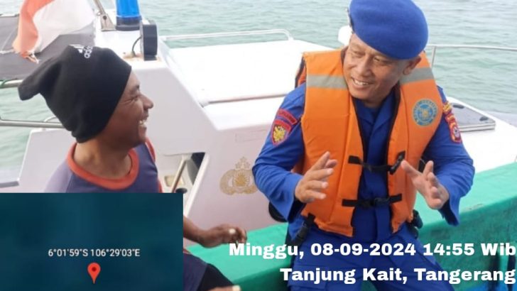 Melakukan kegiatan Polmas perairan terhadap ABK kapal nelayan.