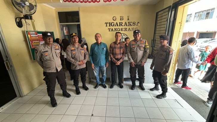 Minggu Kasih Polsek Tigaraksa Di Gereja Bethel Indonesia (GBI)