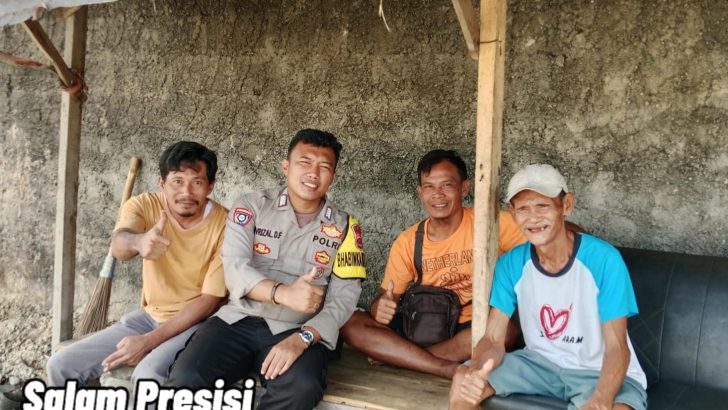Bhabinkamtibmas Desa Pasir Gadung Gelar Program Polisi Peduli Pengangguran