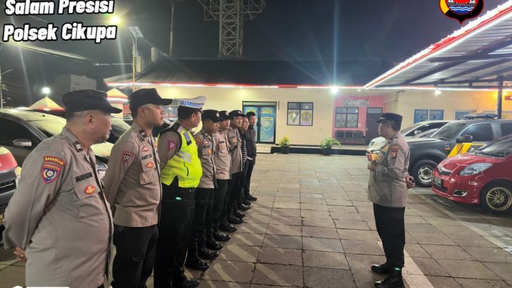 Polsek Cikupa Terus Jaga Keamanan Lewat Operasi Cipta Kondisi