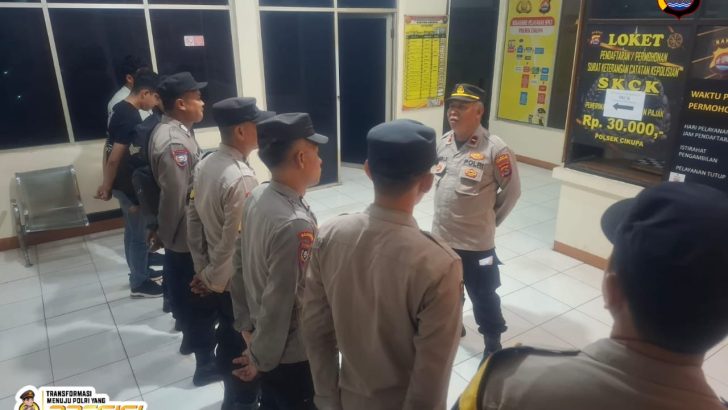 Operasi Cipkon Polsek Cikupa Sasar Kejahatan dan Geng Motor