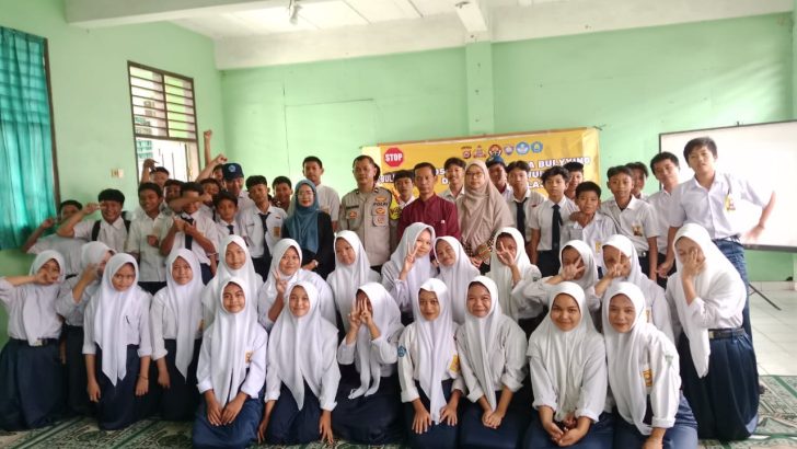 Polsek Cikupa Gencarkan Kampanye Anti Bullying dan Tawuran di Sekolah