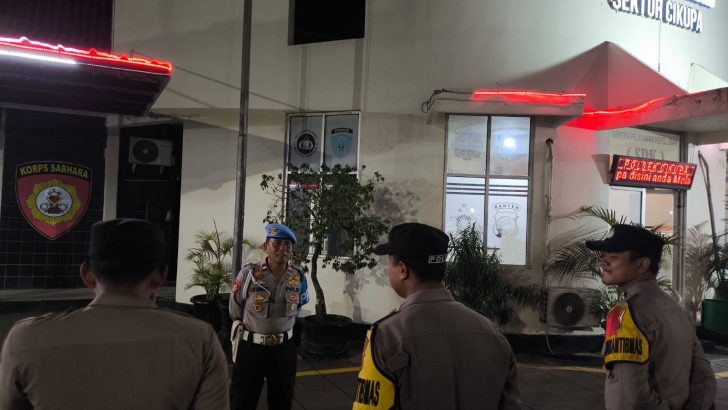 Aipda Endang S. Pimpin Operasi Cipkon: Cegah Gangguan Kamtibmas di Cikupa