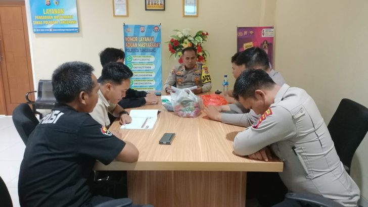 AKP Subarjo, S.H., M.Si , Pimpin Anev Rutin Siwas Polresta Tangerang