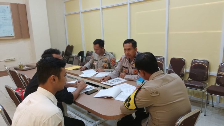 AKP Subarjo, S.H., M.Si , Memimpin Pelaksanaan Anev Rutin Siwas Polresta Tangerang