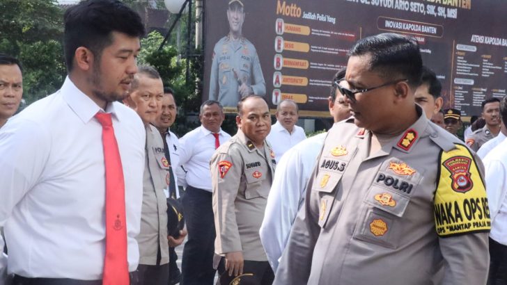 Anggota Satreskrim Polresta Tangerang Ikuti Pemeriksaan Sikap, Tampang, dan Kerapihan Pasca Apel Pagi