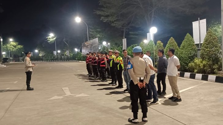 Anggota Satreskrim Polresta Tangerang Ikuti Apel Malam dalam Upaya Menjaga Kamtibmas