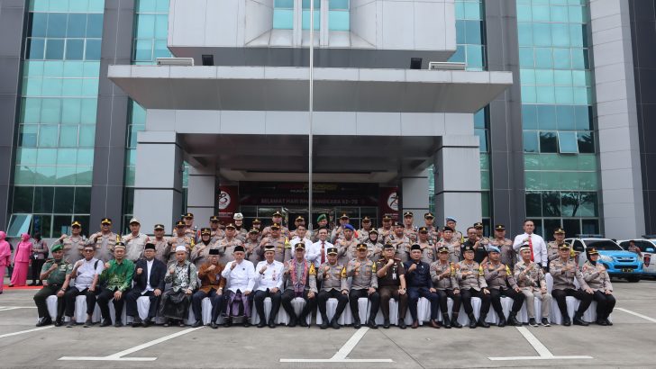 Kasat Reskrim Polresta Tangerang Turut Serta dalam Penyambutan Kunjungan Kerja Kapolda Banten