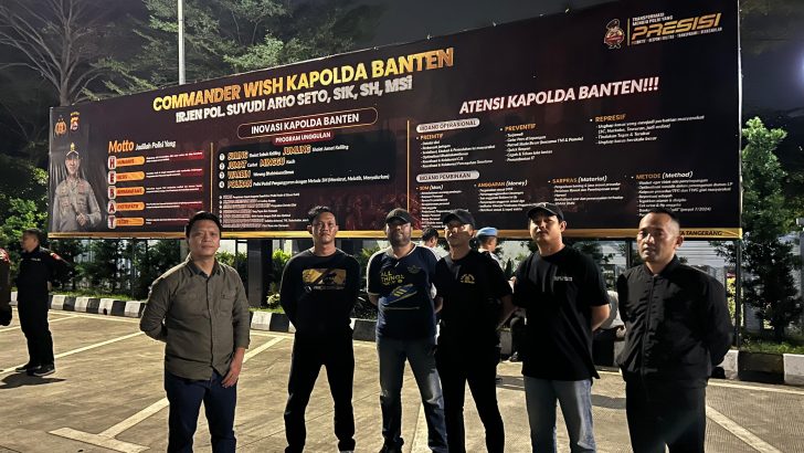 Kasat Reskrim Berikan Arahan Sebelum Patroli Kring Serse di Wilayah Hukum Polresta Tangerang