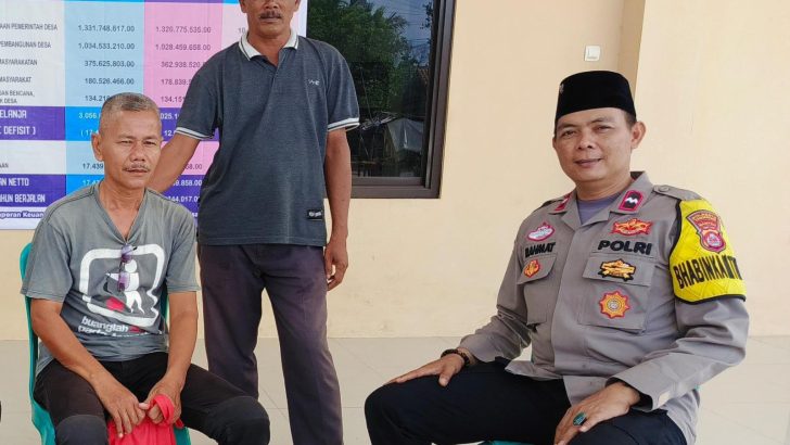 Himbauan Dari Bhabinkamtibmas Desa Kubang Aipda Rahmat Terkait Cipta. kondisi Kondusif di Wilayah Desa Kubang