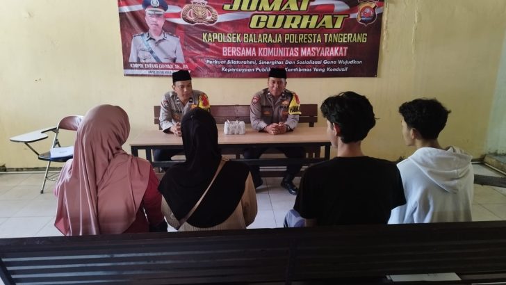 Bhabinkamtibmas Desa Gembong Polsek Balaraja, Tampung Aspirasi & Keluhan Masyarakat