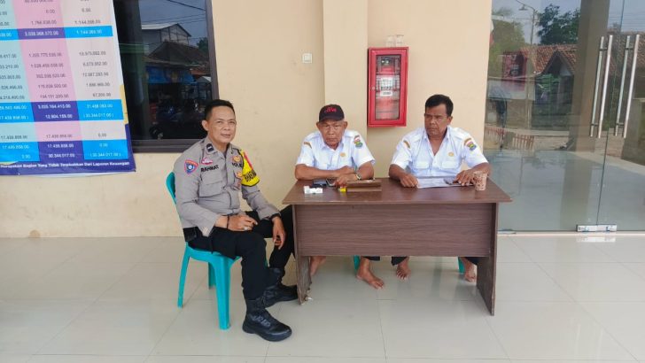 Bhabinkamtibmas Polresta Tangerang,memberikaan himbauan kepada warga Binaan,