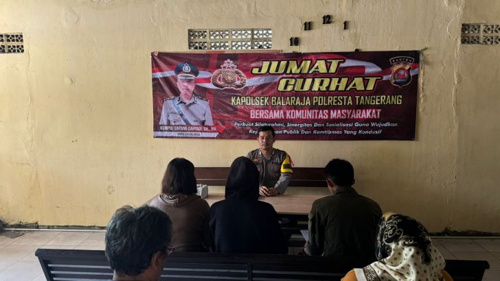 Giat Jumat Curhat Personil Bhabinkamtibmas Tampung Aspirasi & Keluhan Warga Binaan