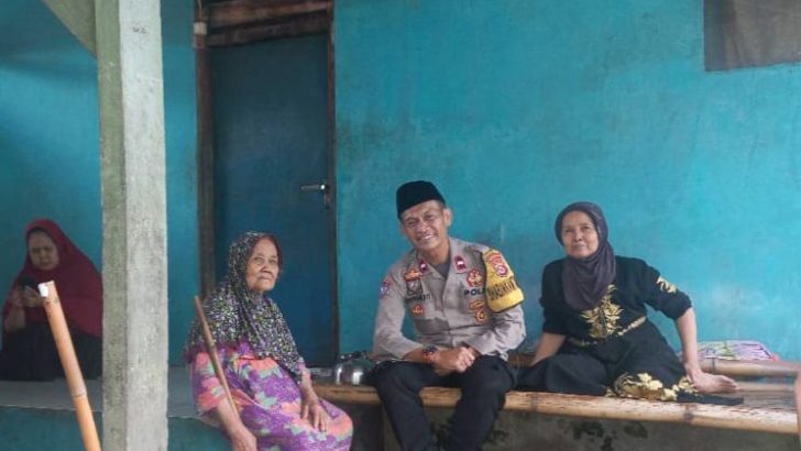 Bhabinkamtibmas Polsek Balaraja Polresta Tangerang Memberikaan Pesan-pesan Kamtibmas Kepada Warga Binaan.