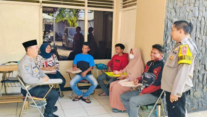 Menciptakan kamtibmas, personil polsek balaraja sambang warga binaan
