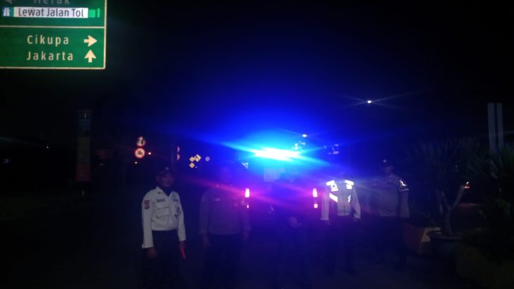 Polsek Cikupa Gelar Operasi Cipkon, Patroli Cegah Kriminalitas di Kawasan Rawan