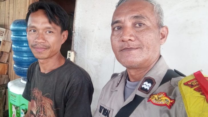 Gencarkan program Polisi RW, Aiptu Faisal Hidayat kunjungi warga di Desa Sidoko
