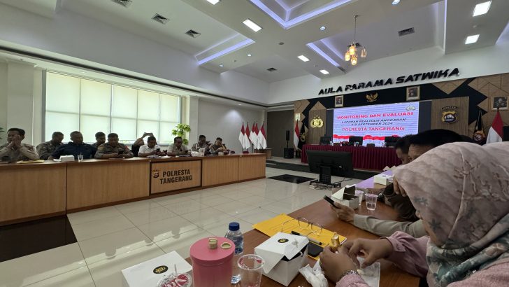 briptu desi melaksanakan anev monitoring dan evaluasi anggaran