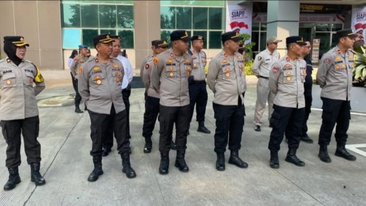 iptu joko melaksanakan apel