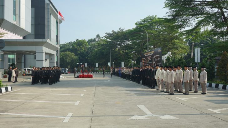 Anggota Sat Reskrim Mengikuti Upacara Peringatan Hari Kesaktian Pancasila