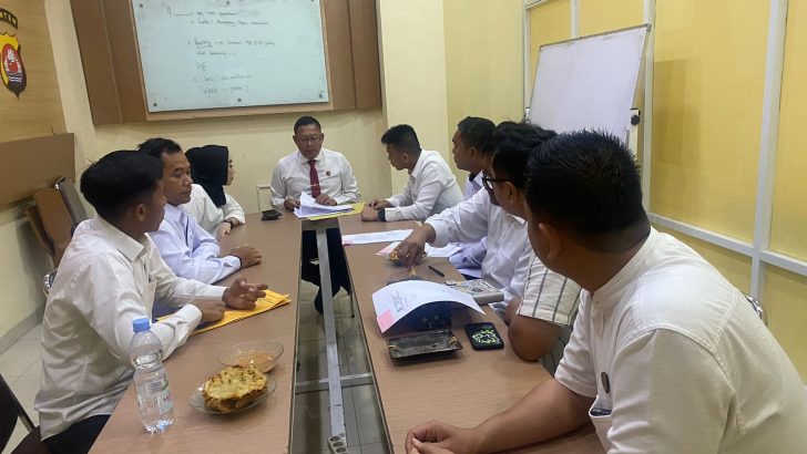 Kanit Ekonomi Ikuti Supervisi oleh Wassidik Polda Banten