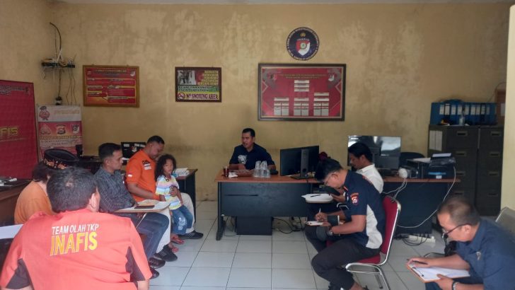 **Anggota Inafis Sat Reskrim Polresta Tangerang Ikuti Anev di Polda Banten**