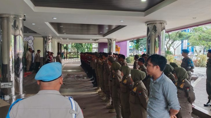 Apel Konsolidasi Usai Pengamanan Rapat Paripurna Istimewa DPRD Kabupaten Tangerang