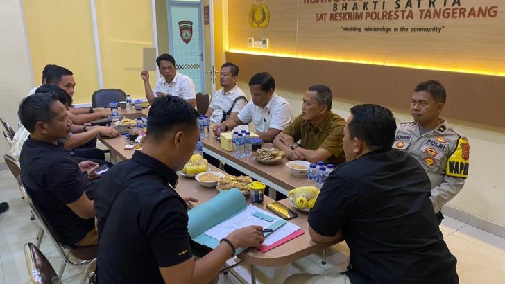 KBO dan Kanit Reskrim Polsek Jajaran Ikuti Supervisi Tahap 2 di Polresta Tangerang
