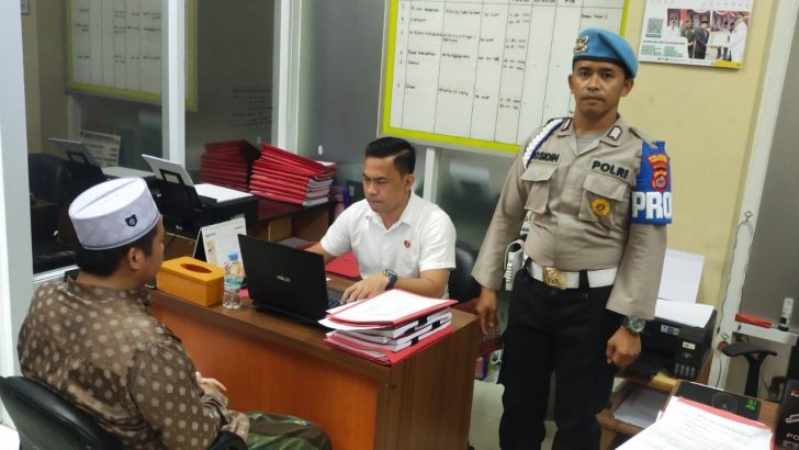 Propam Polresta Tangerang Lakukan Pengawasan terhadap Penyidik Sat Reskrim