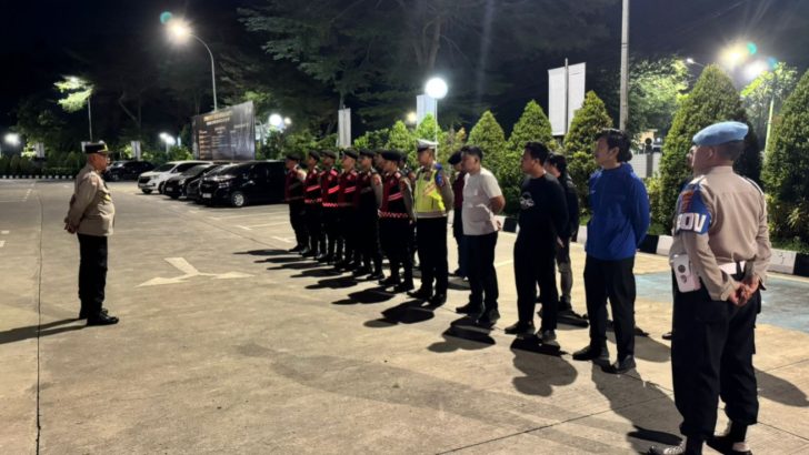 Apel Malam Anggota Sat Reskrim Polresta Tangerang untuk Menjaga Kamtibmas