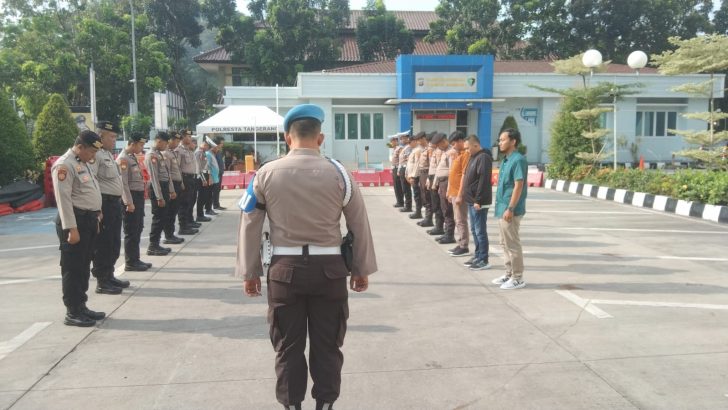 Apel Serah Terima Piket Fungsi di Polresta Tangerang
