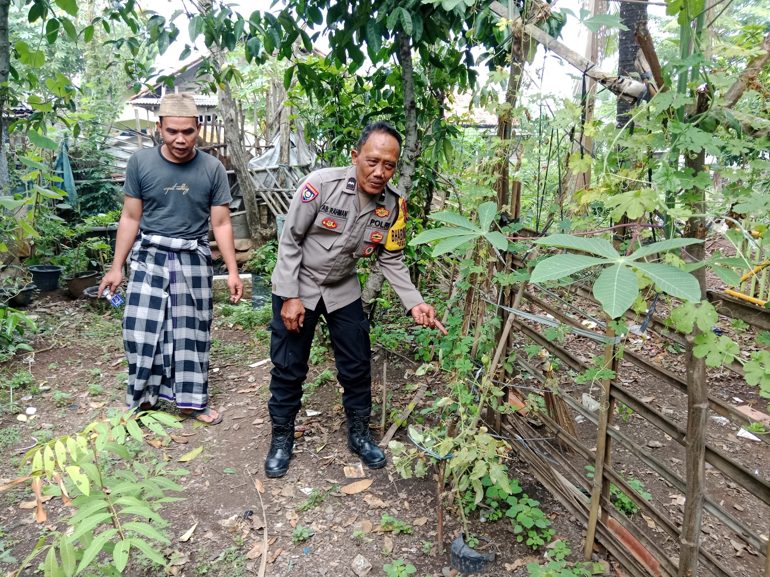 Kegiatab sambang warga dan himbauan kamtibmas