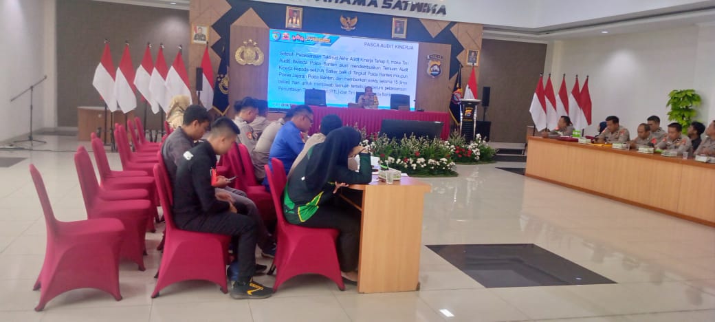 AKP Subarjo, S.H., M.Si , Pimpin Anev Rutin Siwas Polresta Tangerang