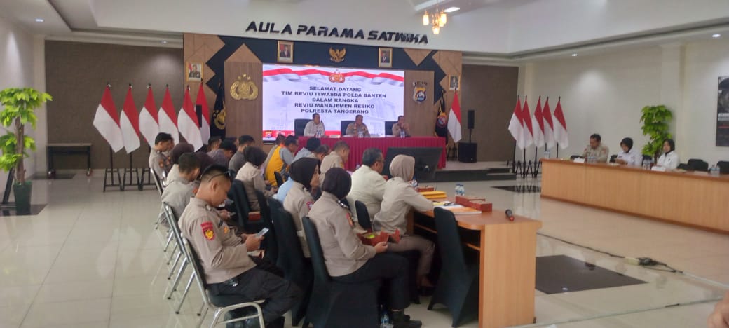 AKP Subarjo, S.H., M.Si , Pimpin Anev Rutin Siwas Polresta Tangerang