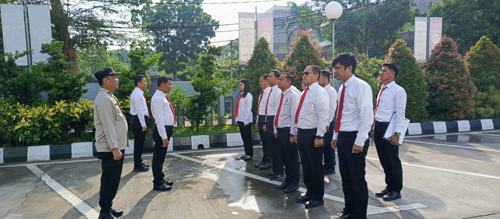 Arahan Pengawasan Melekat dari KBO Sat Reskrim Polresta Tangerang kepada Anggota Sat Reskrim