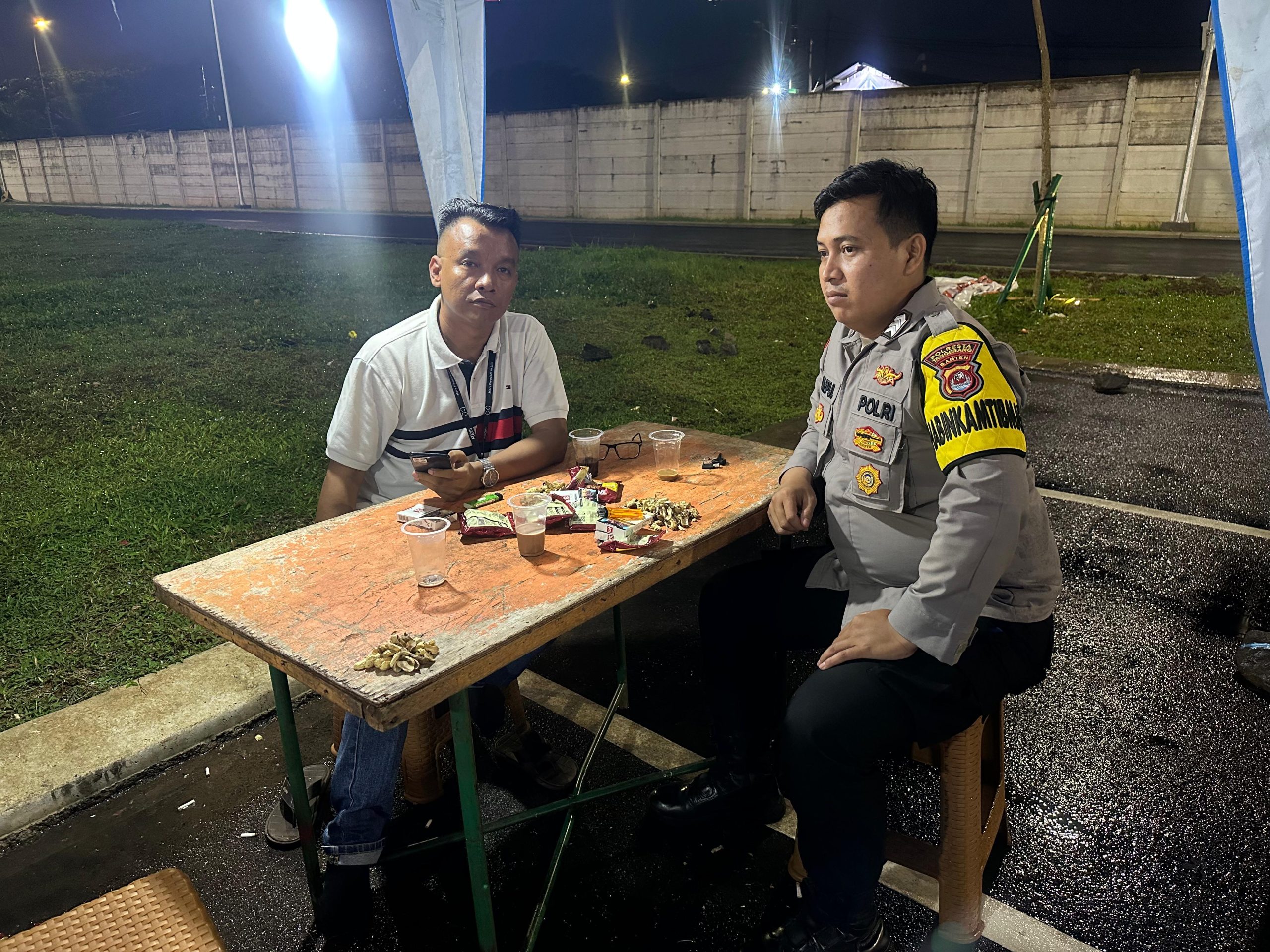 Bhabinkamtibmas Polsek Pasar Kemis Sambang Preemtif Warga Suvarna Sutera Guna Wujudkan Kamtibmas