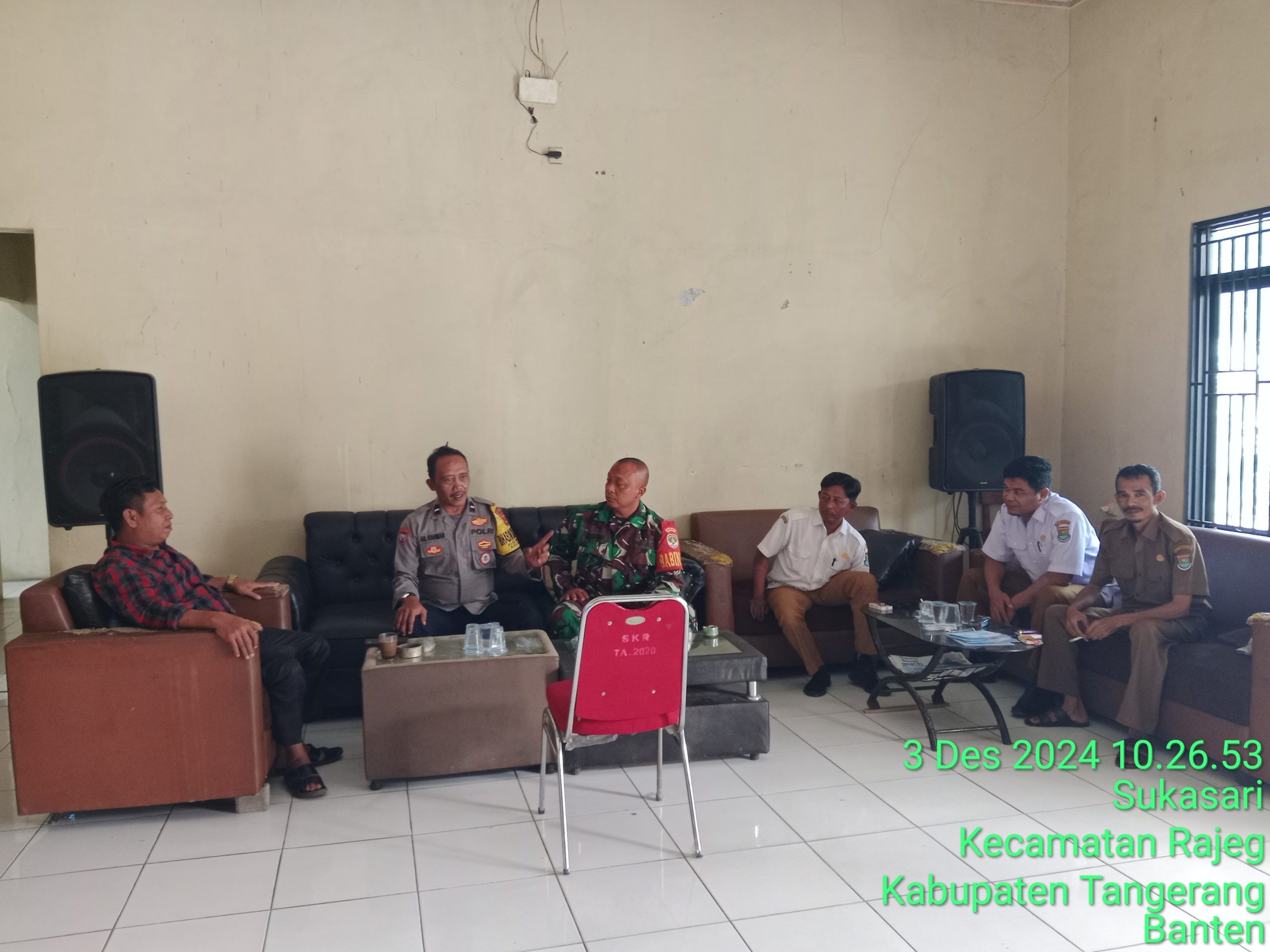 Kegiatan sambang warga dan himbauan kamtibmas kepada warga binaan