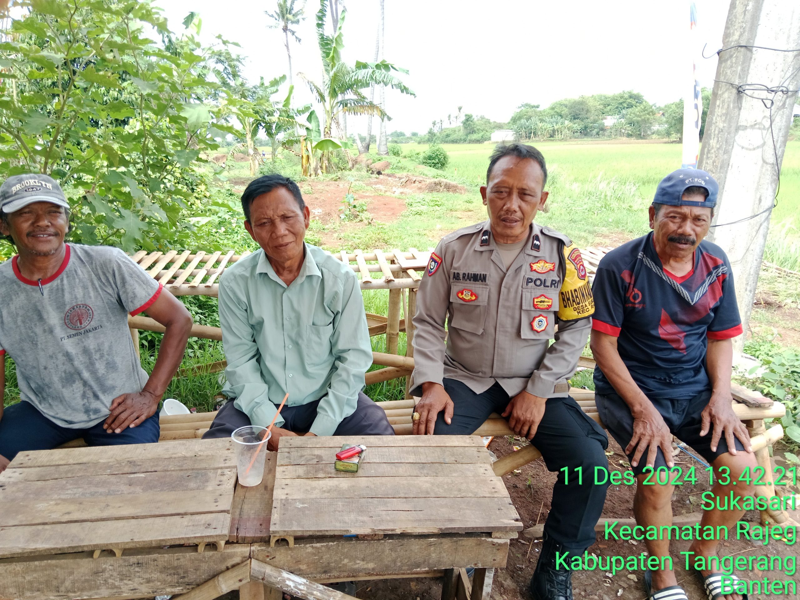 Kegiatan sambang binamas desa sukasari rajeg