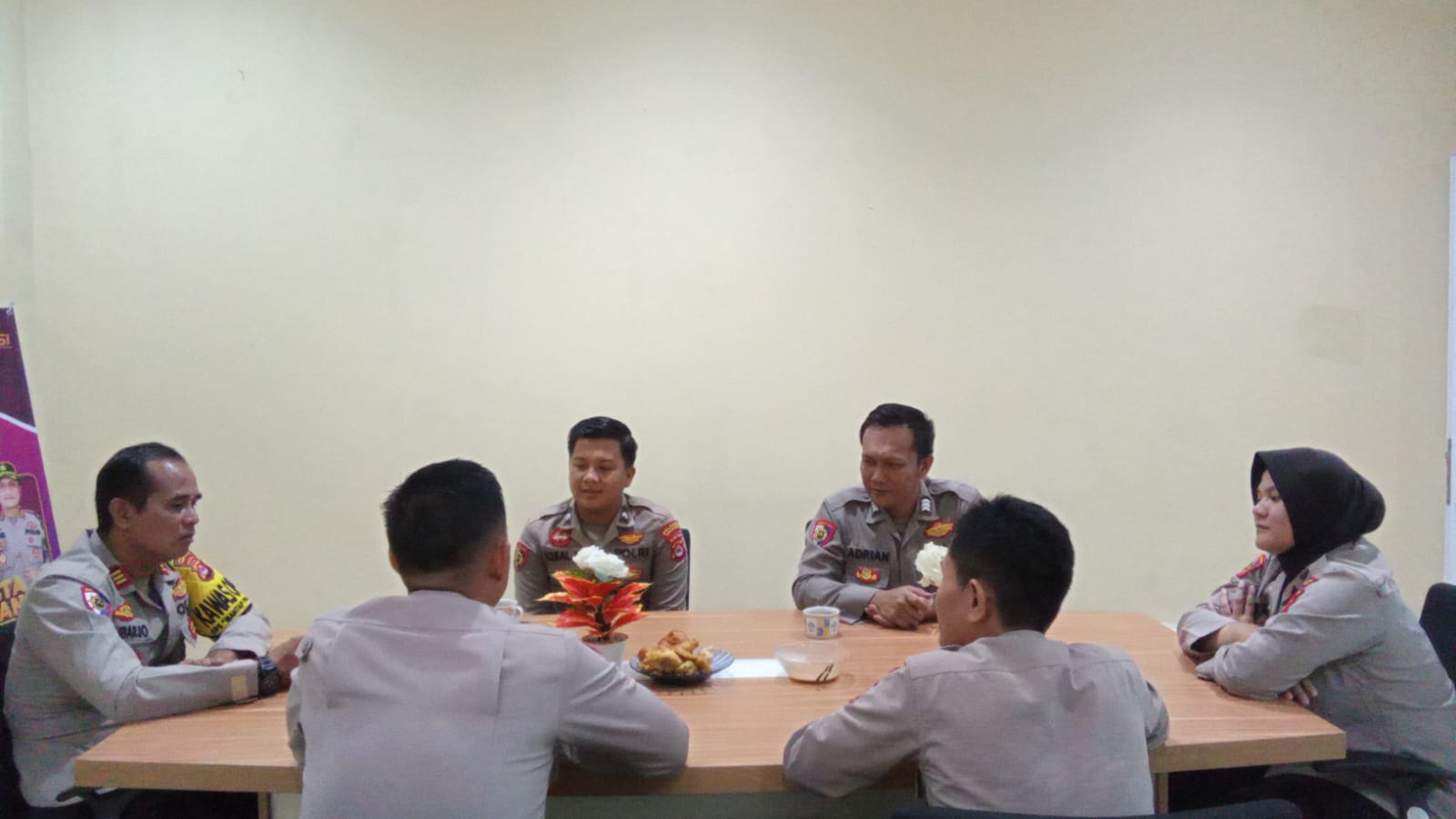 AKP Subarjo, S.H., M.Si , Pimpin Anev Rutin Siwas Polresta Tangerang