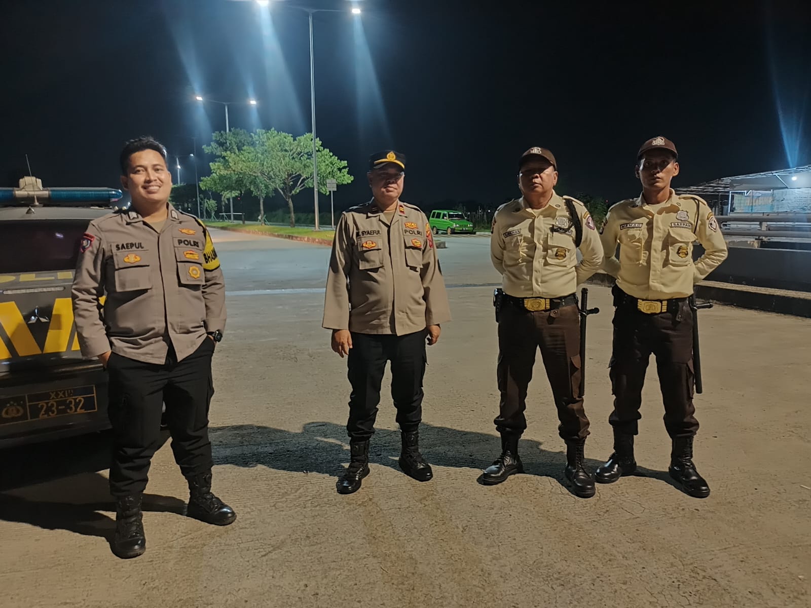 Antisipasi Gangguan Kamtibmas, Polsek Pasar Kemis Patroli Mobile Malam Minggu