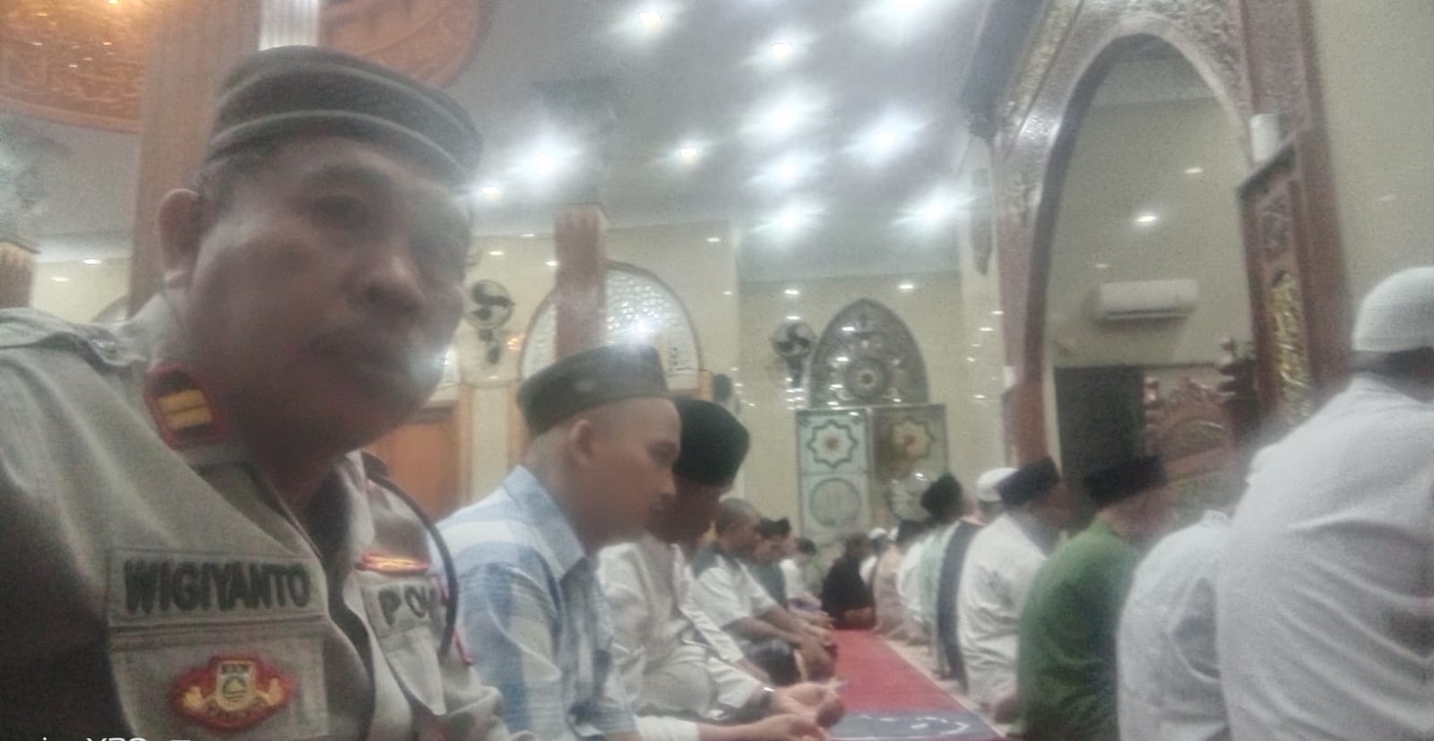 Kanit Binmas Polsek Pasar Kemis Polresta Tangerang Laksanakan Sholat Subuh Keliling, Jalin Silaturahmi Dengan Tokoh Ulama