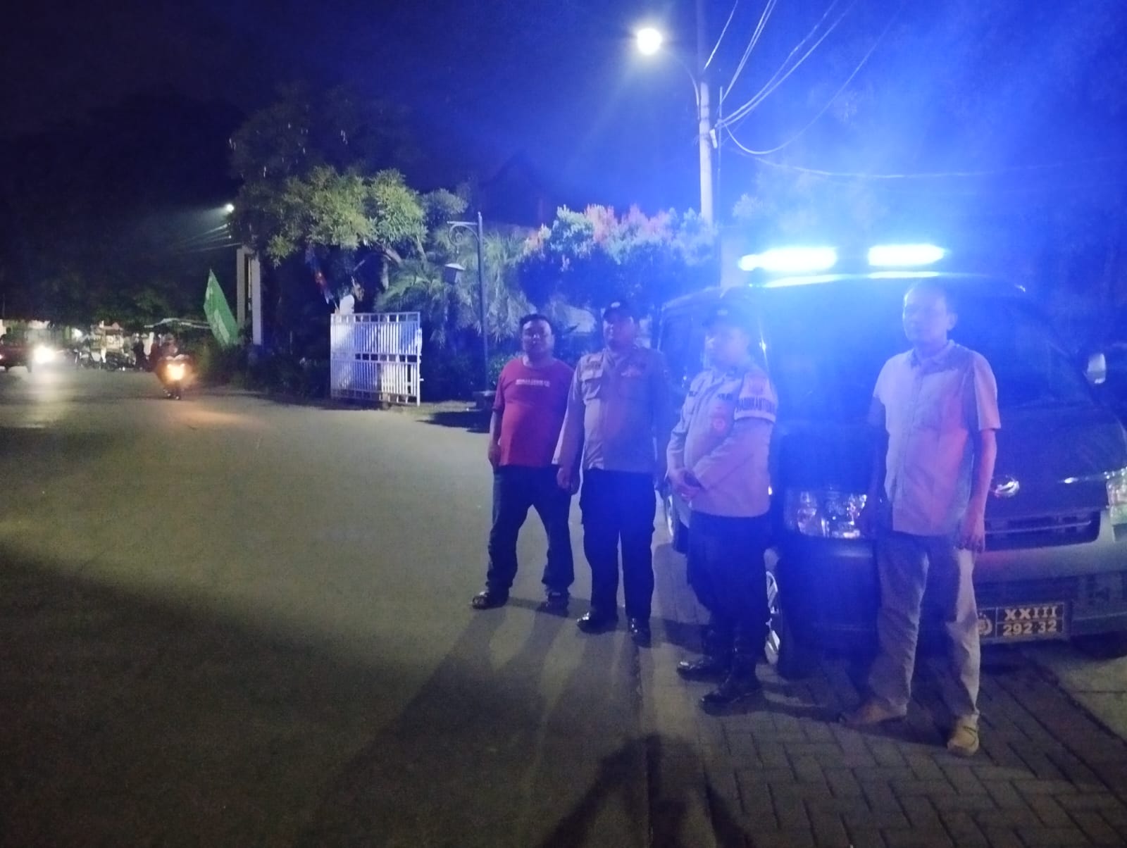 Demi mewujudkan rasa aman dan nyaman warga masyarakat, Polsek Rajeg gelar patroli mobile wilayah.