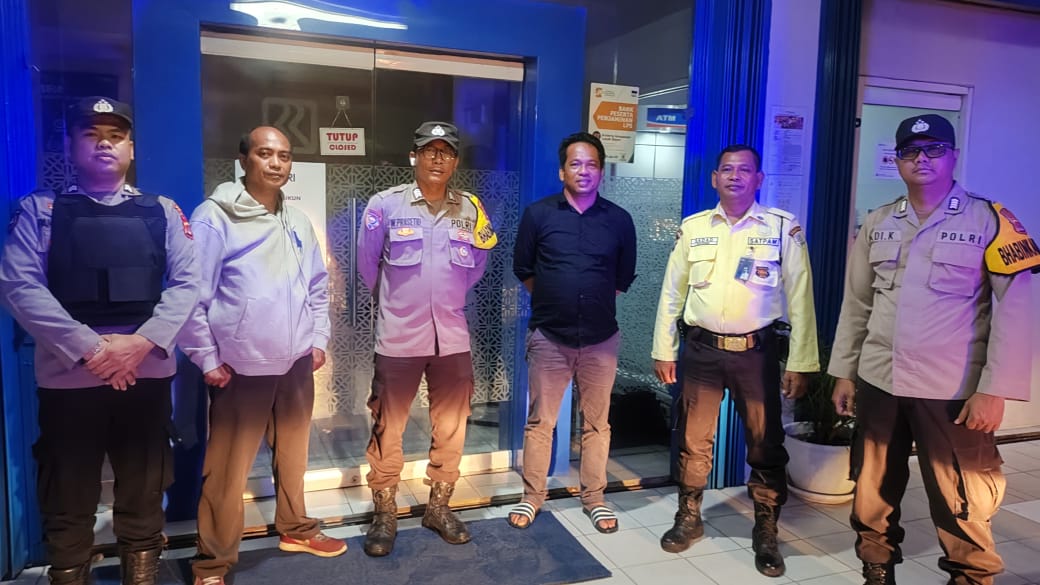 Polsek Rajeg, gelar patroli menjelang subuh, antisipasi streetcrime dan kejahatan lainya.