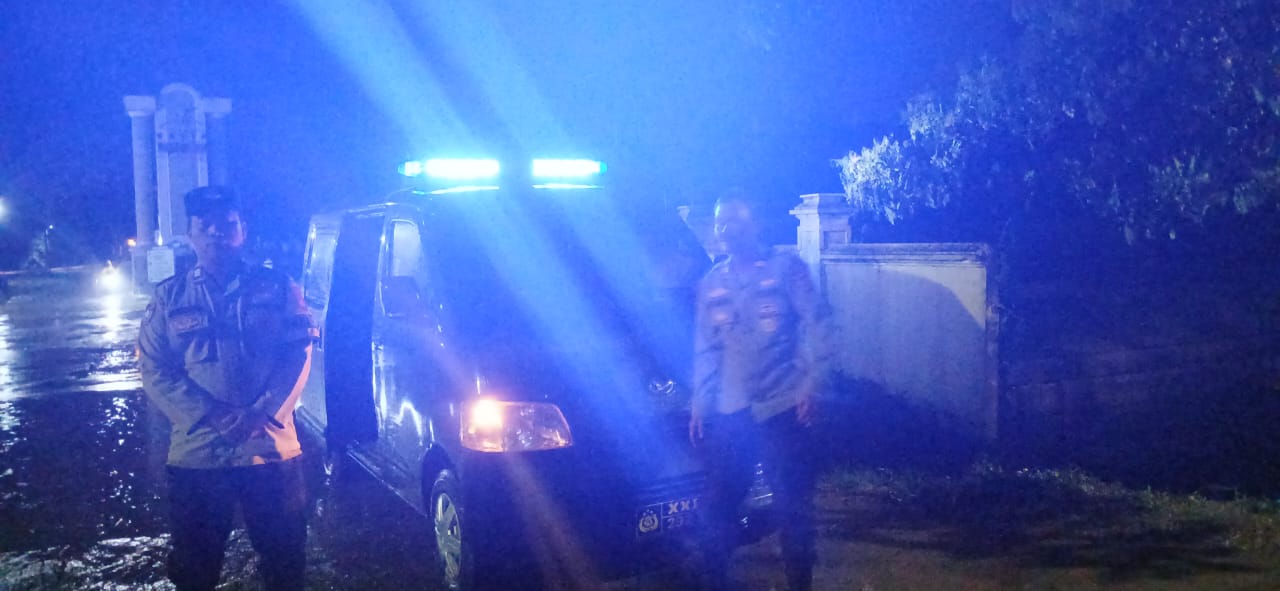 Untuk mewujudkan situasi Kamtibmas, piket fungsi Polsek Rajeg patroli mobile wilayah