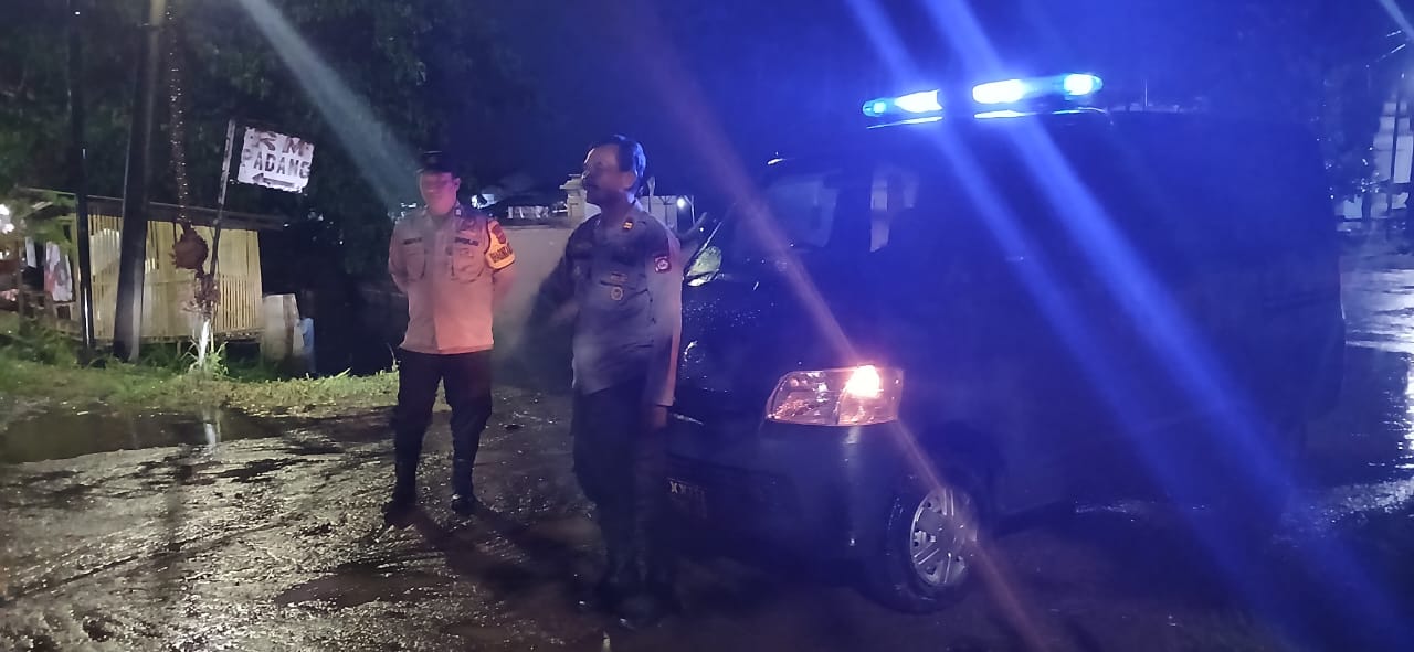 Polsek Rajeg gelar patroli wilayah, antisipasi kejahatan jalanan