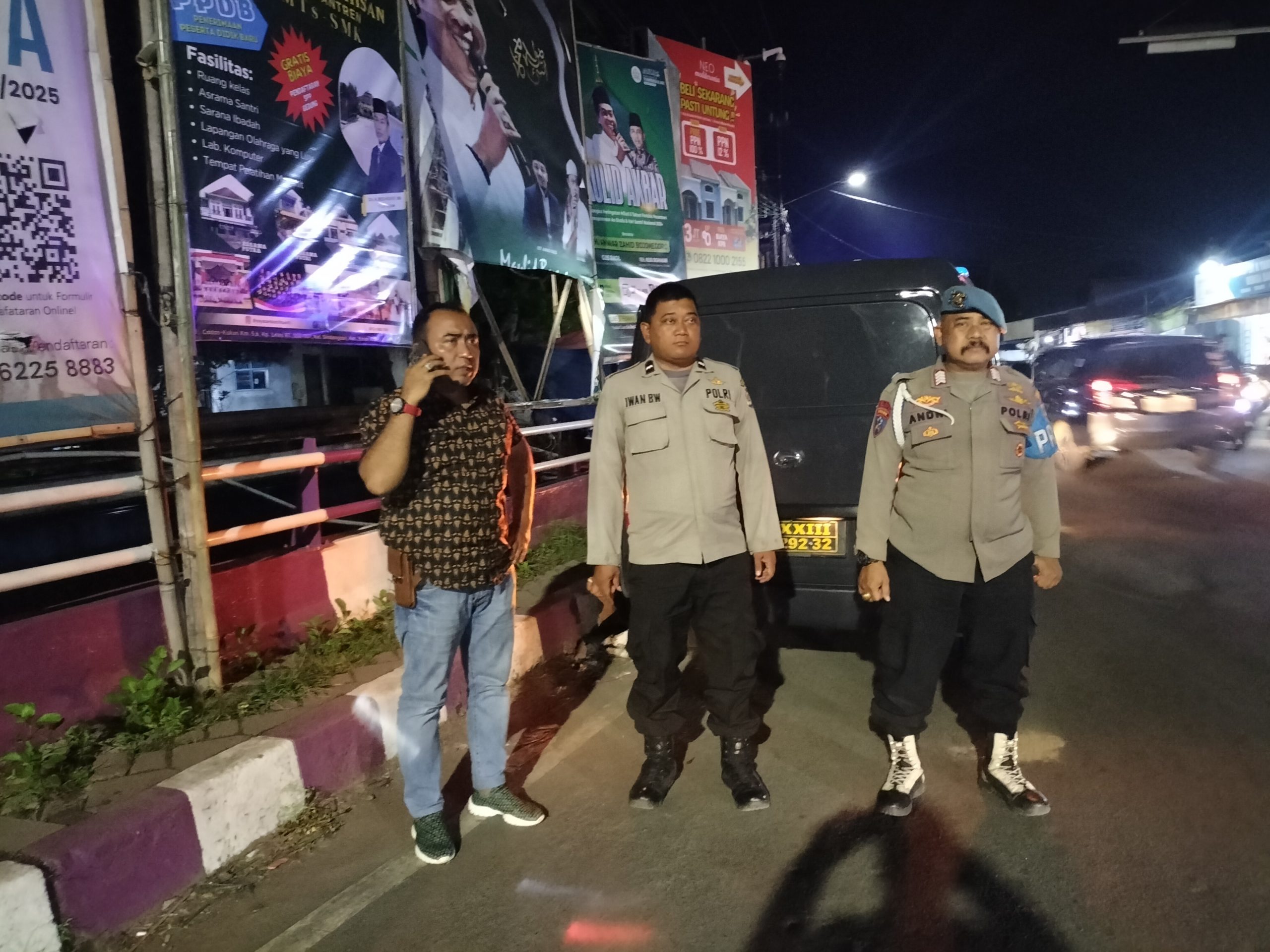 Kabupaten Tangerang – Dalam rangka cipta kondisi situasi Kamtibmas, Kepolisian Sektor Rajeg jajaran Polresta Tangerang Polda Banten menggelar Ops Cipta kondisi atau patroli Kegiatan Rutin Yang Ditingkatkan, di wilayah Kecamatan Rajeg Kabupaten Tangerang, Jumat 24 Januari 2025.