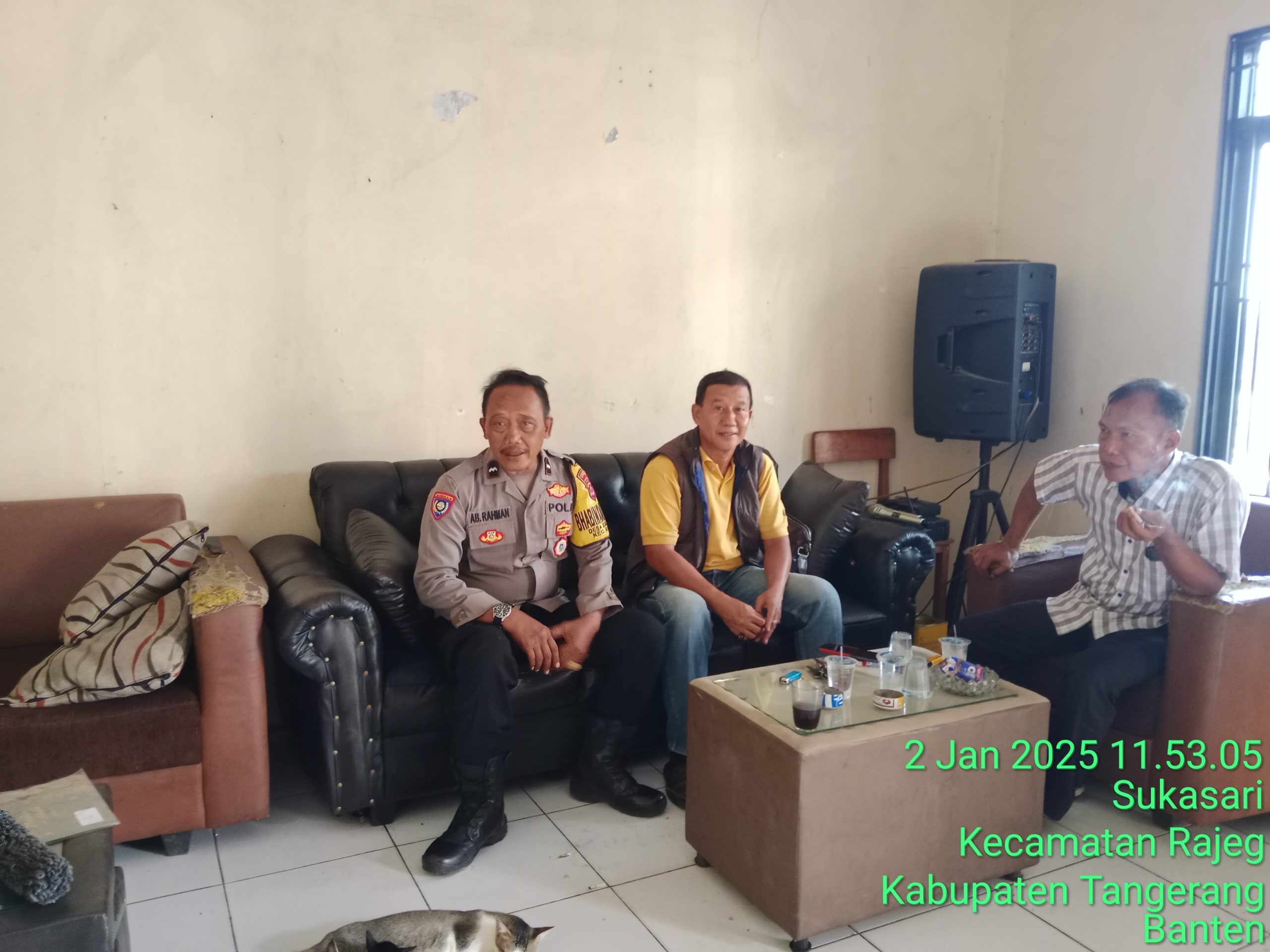 Binamas Desa Sukasari Rajeg melaksanakan kegiatan sambang