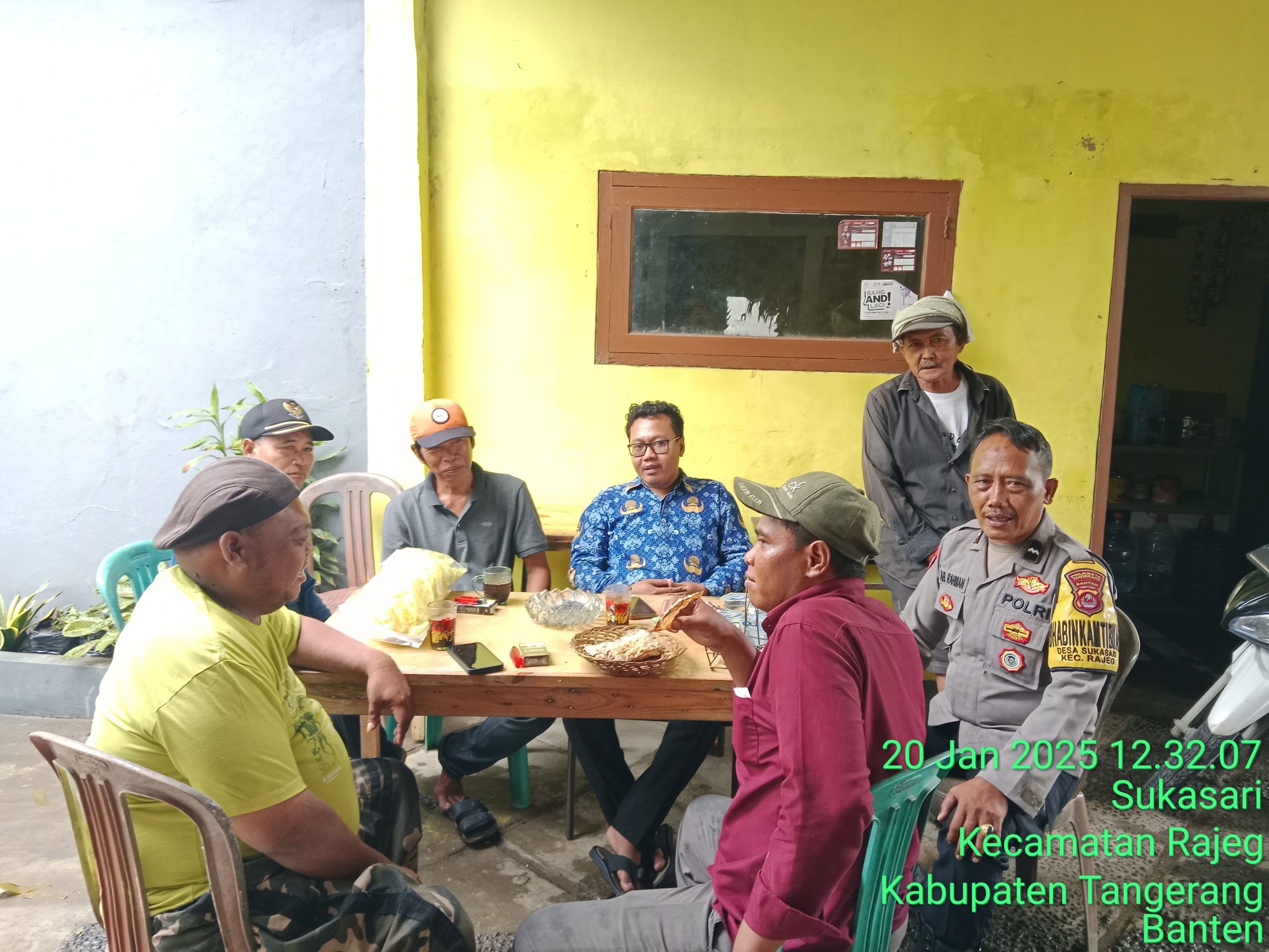 Kegitan bhabinkamtibmas polsek rajeg Desa sukasari sambang warga binaan