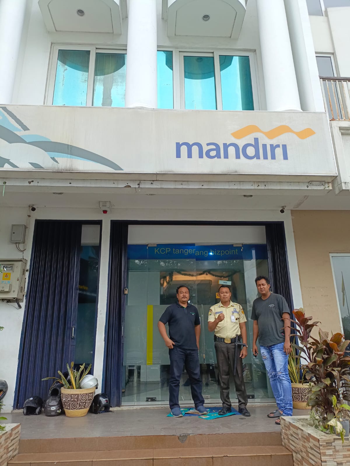 Anggota Sat Reskrim Gelar Patroli Kring Serse di Lingkungan Perbankan